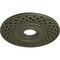 Ekena Millwork Robin Ceiling Medallion (Fits Canopies up to 6 1/4"), 22 1/4"OD x 4 3/4"ID x 1 1/4"P, Witch Hazel CM22RBWHF - alternate 2